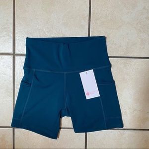 Teal Athletic Shorts